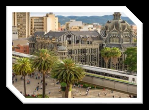 Palacio de la Cultura y Metro de Medellín